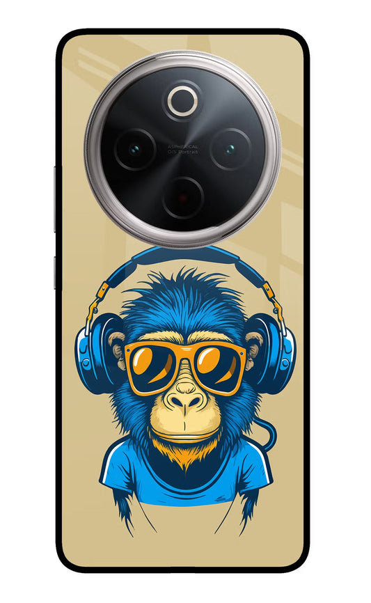 Monkey Headphone Vivo T4 5G Glass Case