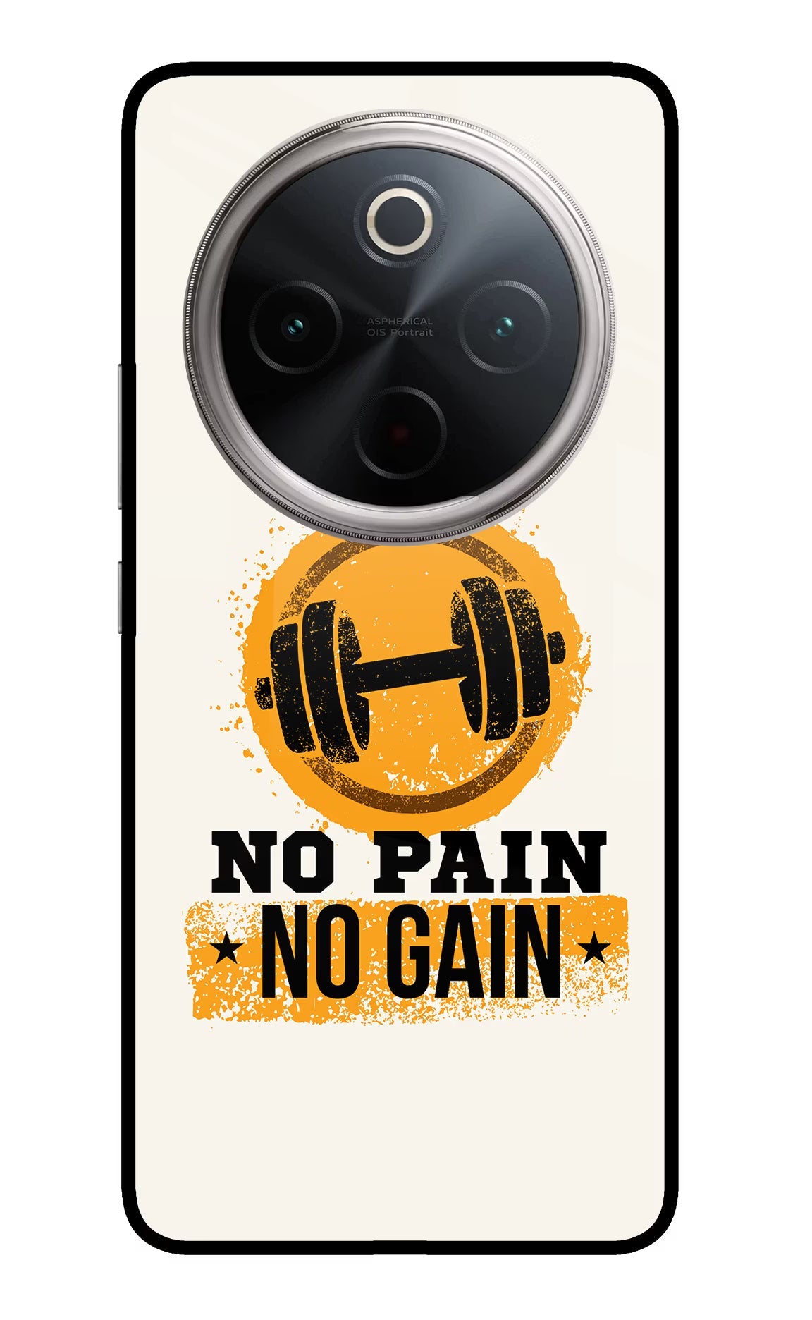 No Pain No Gain Vivo T4 5G Back Cover
