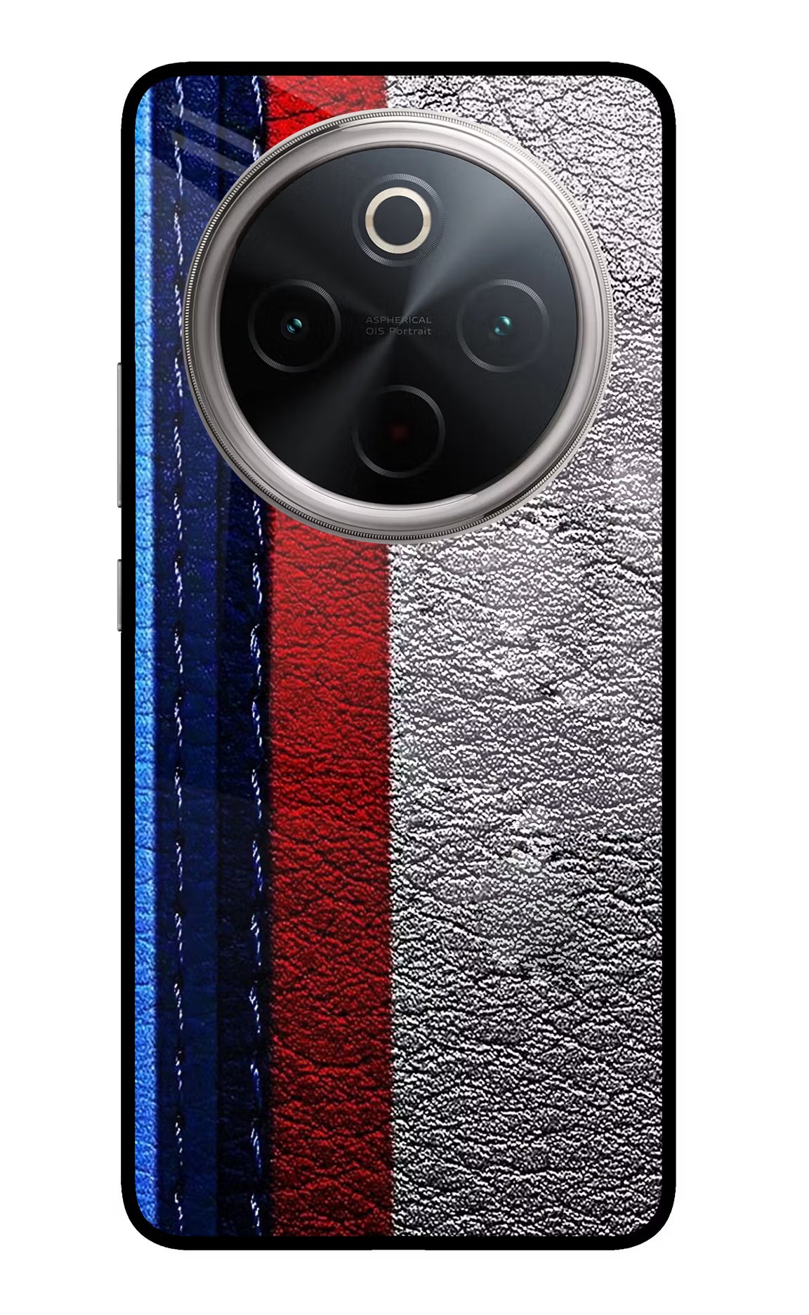 BMW Stripes Vivo T4 5G Glass Case