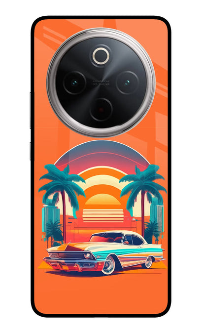 Palm Drive 80s Vivo T4 5G Back Cover