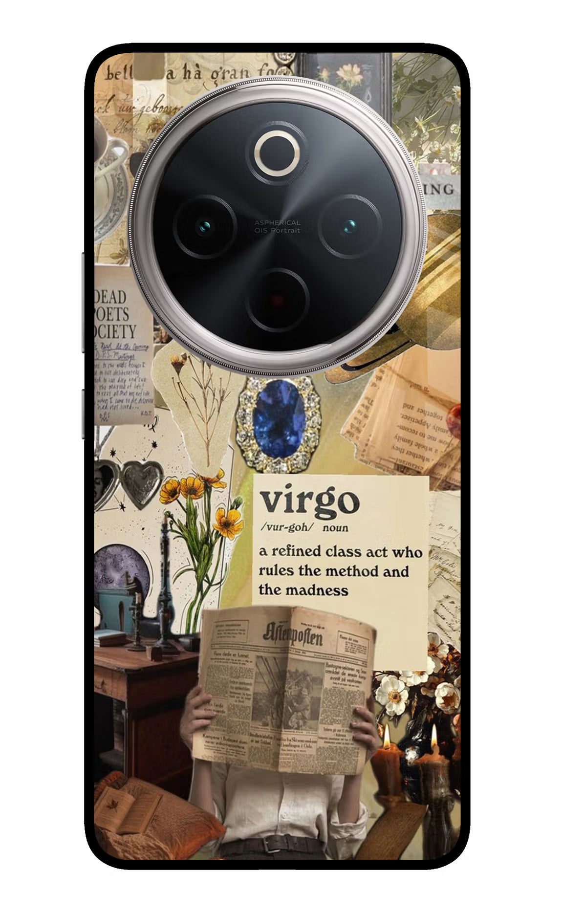 Virgo Zodiac Vivo T4 5G Back Cover