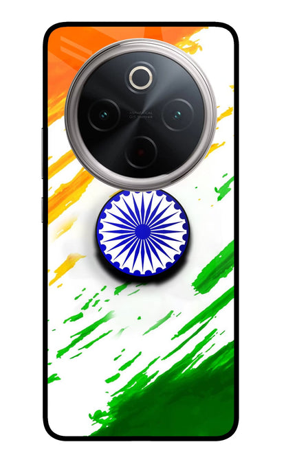 Indian Flag Ashoka Chakra Vivo T4 5G Pop Case