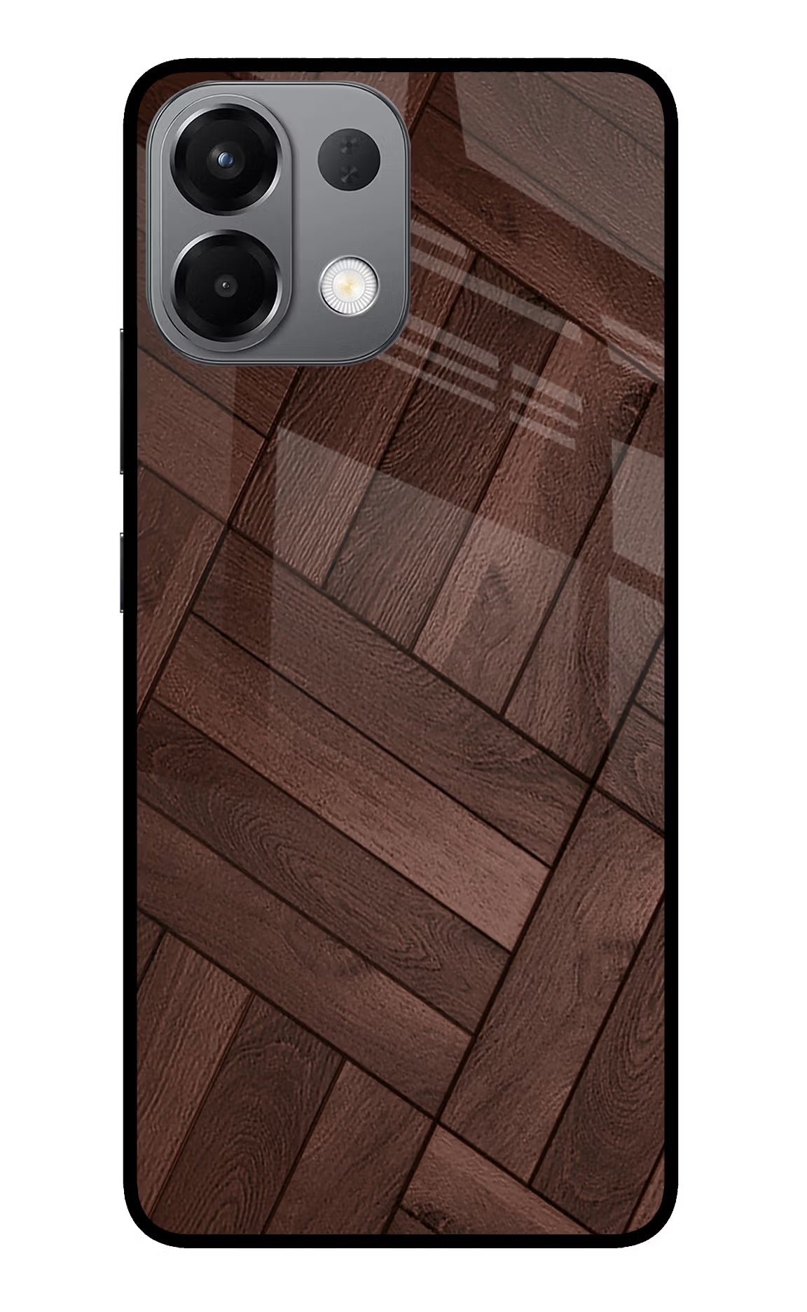 Wooden Texture Design Oppo K13 5G Back Cover
