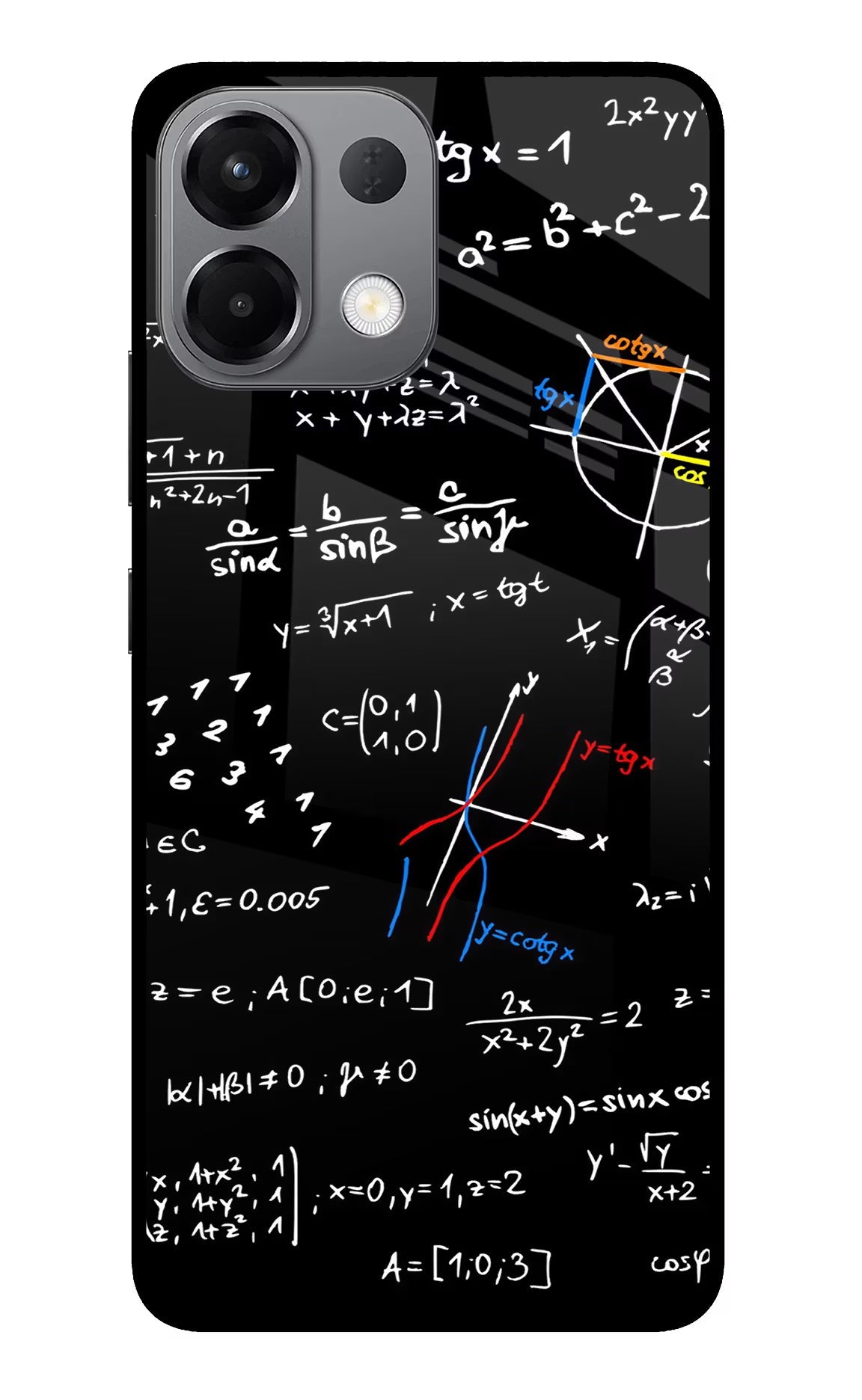 Mathematics Formula Oppo K13 5G Glass Case