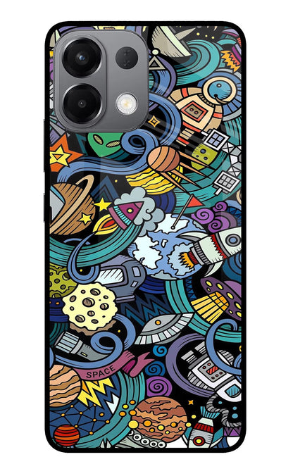 Space Abstract Oppo K13 5G Back Cover