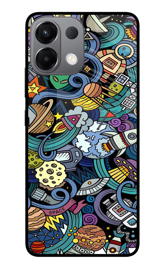 Space Abstract Oppo K13 5G Back Cover