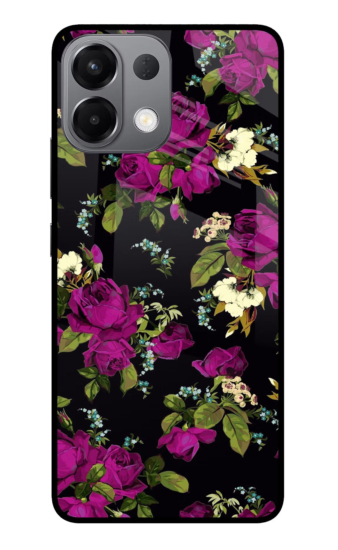 Flowers Oppo K13 5G Glass Case