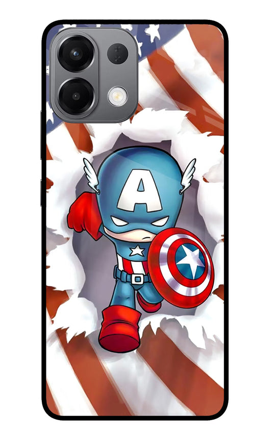 Captain America Oppo K13 5G Glass Case