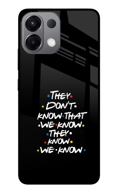 FRIENDS Dialogue Oppo K13 5G Back Cover