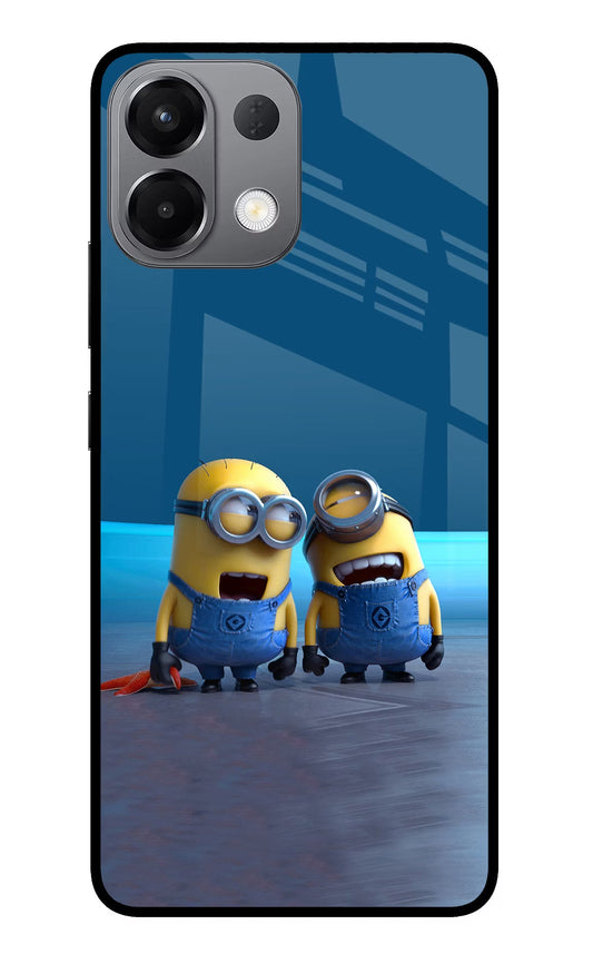 Minion Laughing Oppo K13 5G Glass Case