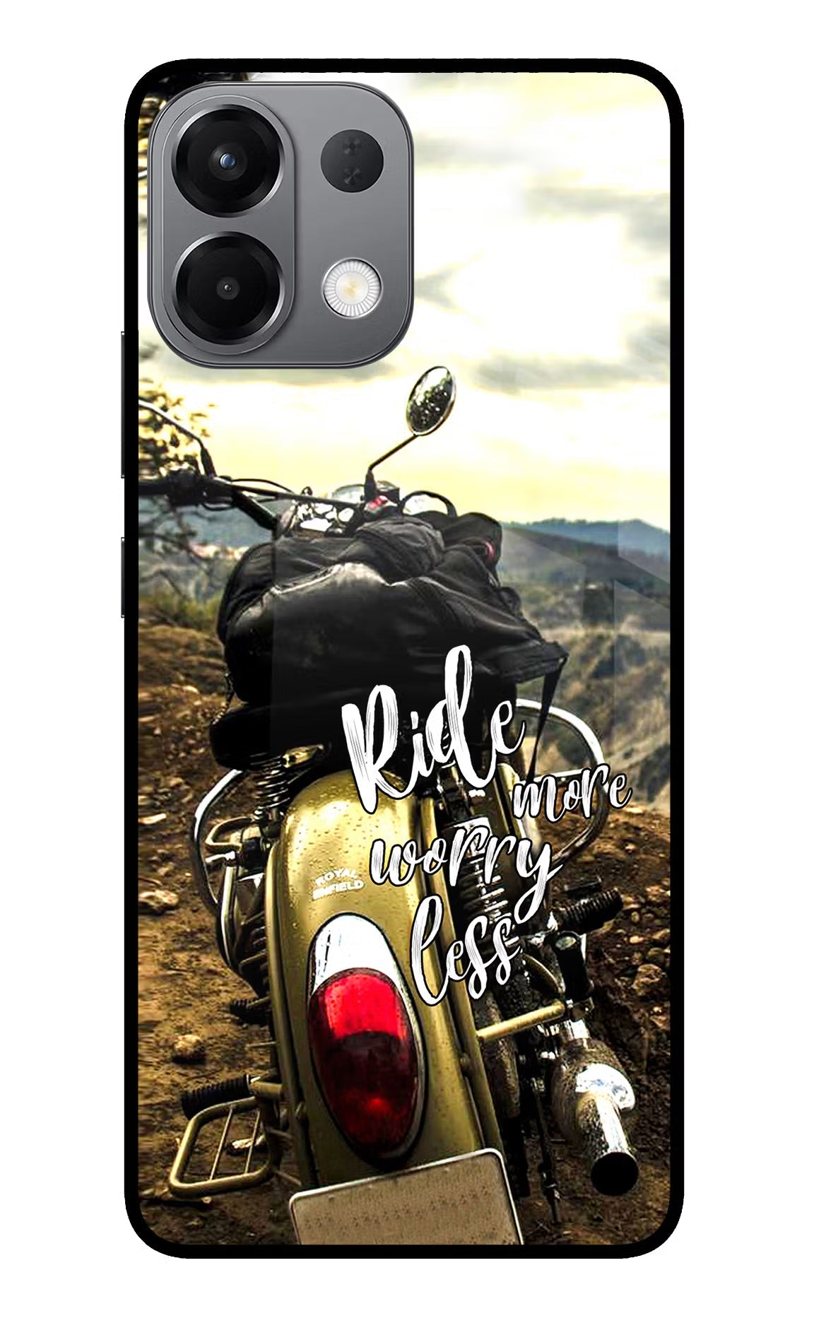 Ride More Worry Less Oppo K13 5G Back Cover