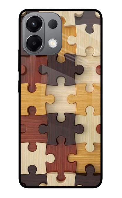 Wooden Puzzle Oppo K13 5G Back Cover