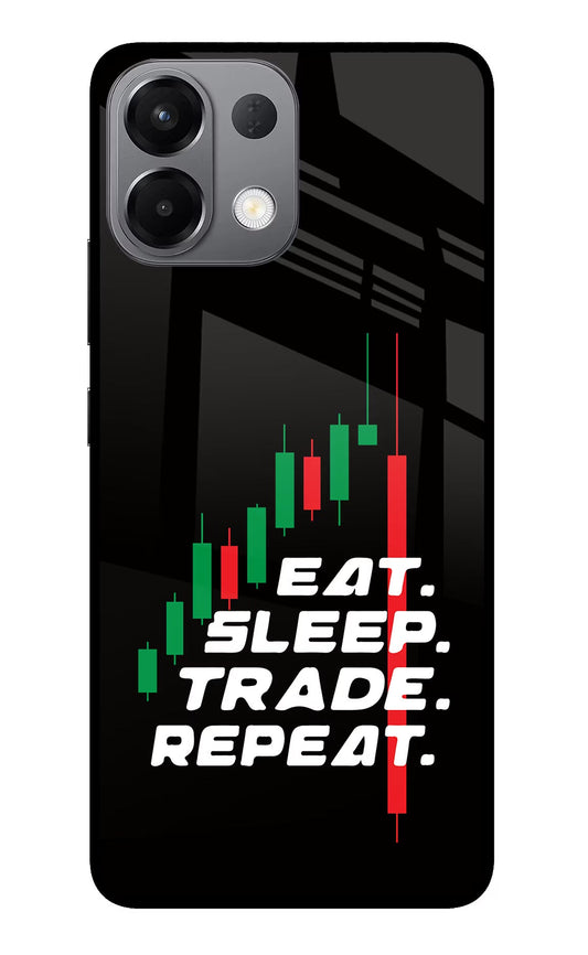 Eat Sleep Trade Repeat Oppo K13 5G Back Cover