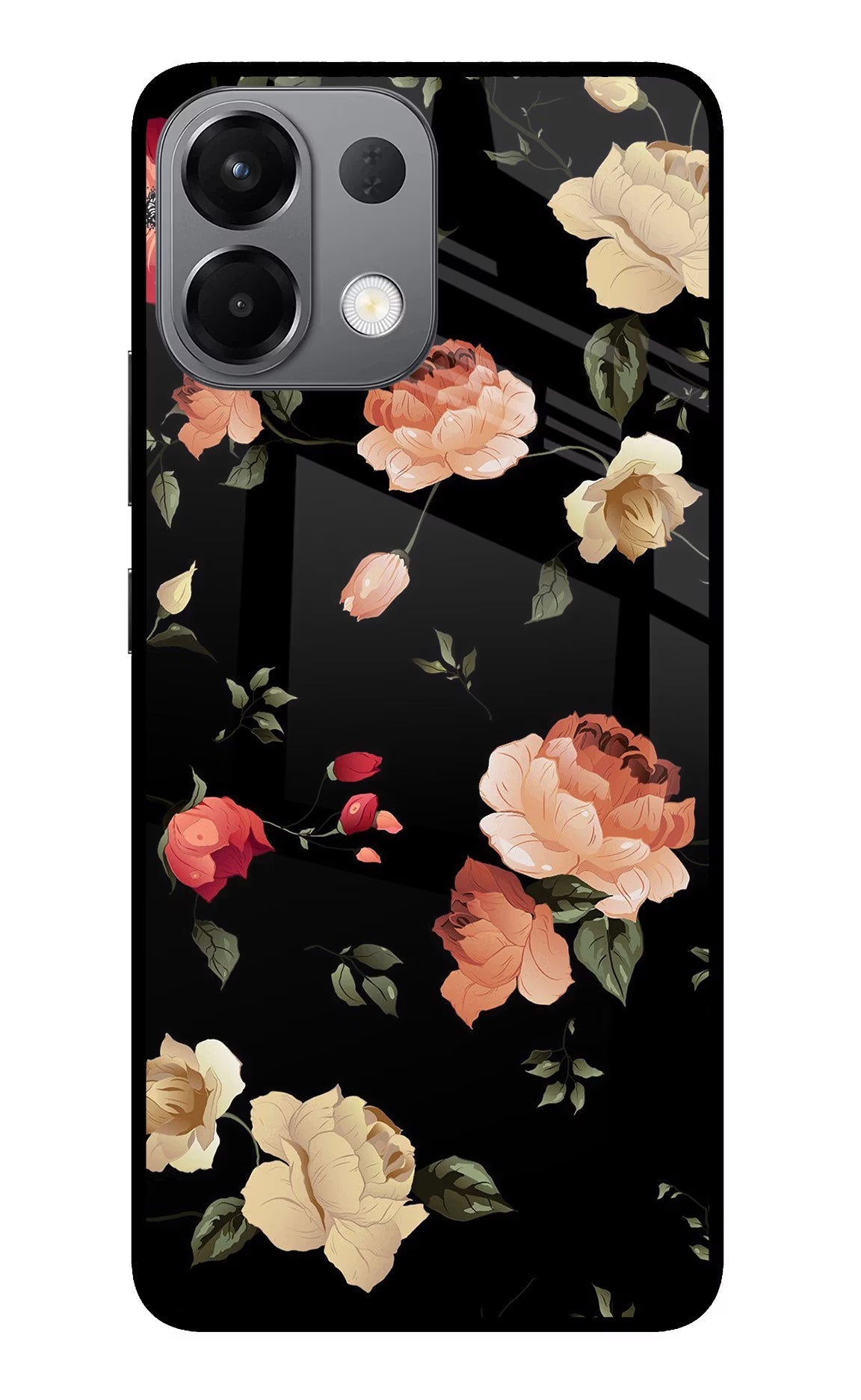 Flowers Oppo K13 5G Back Cover