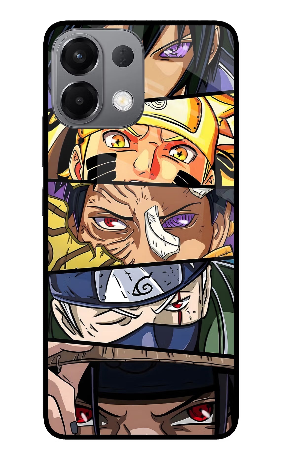 Naruto Character Oppo K13 5G Glass Case