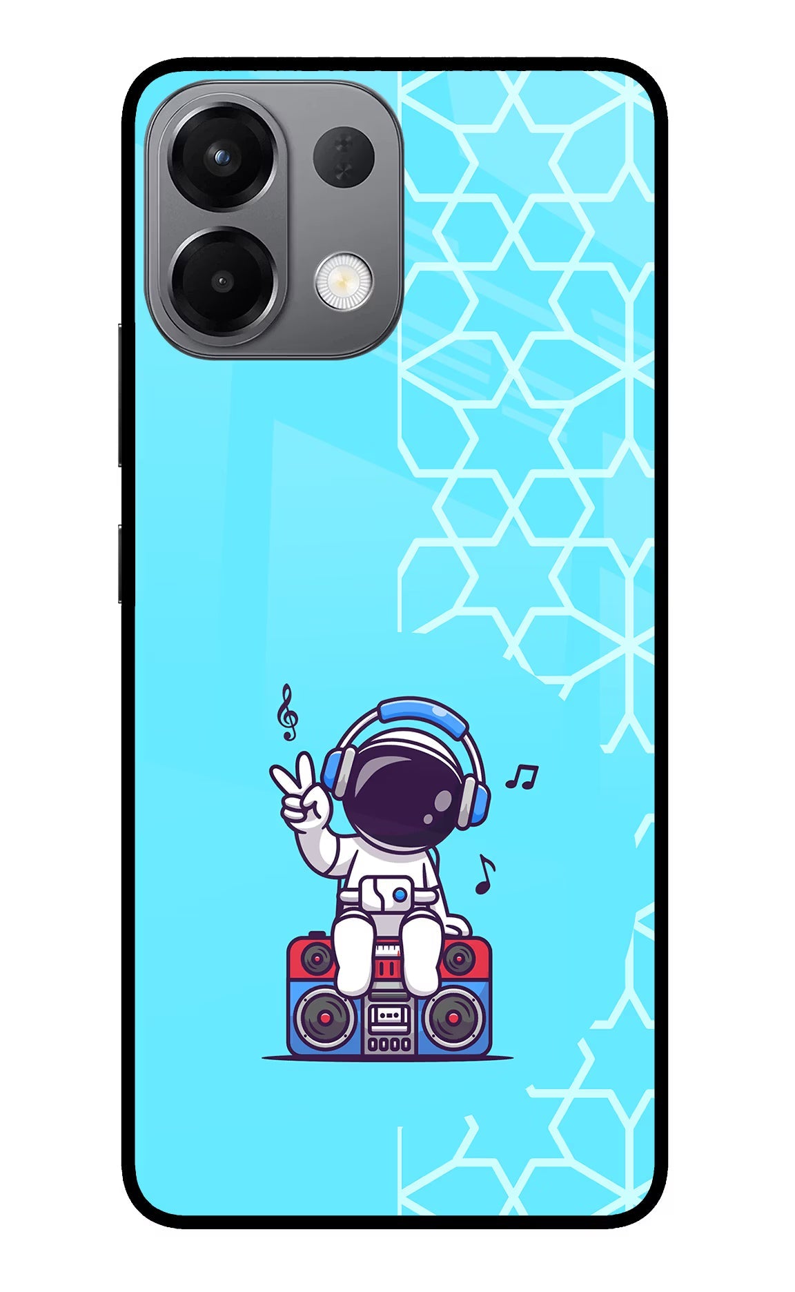 Cute Astronaut Chilling Oppo K13 5G Back Cover