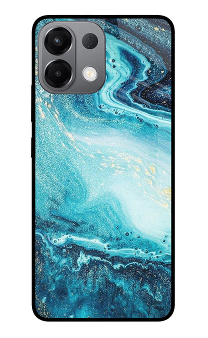 Blue Glitter Marble Oppo K13 5G Back Cover
