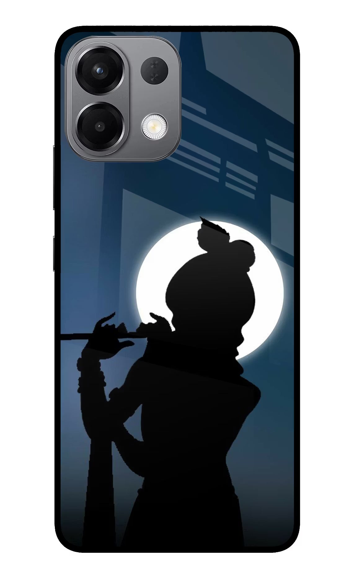 Shri Krishna Silhouette Oppo K13 5G Glass Case
