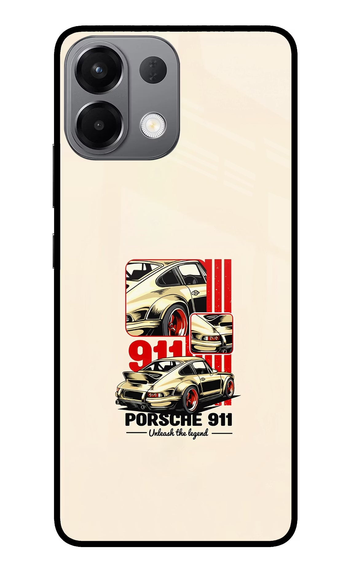 Classic Porsche 911 Oppo K13 5G Glass Case