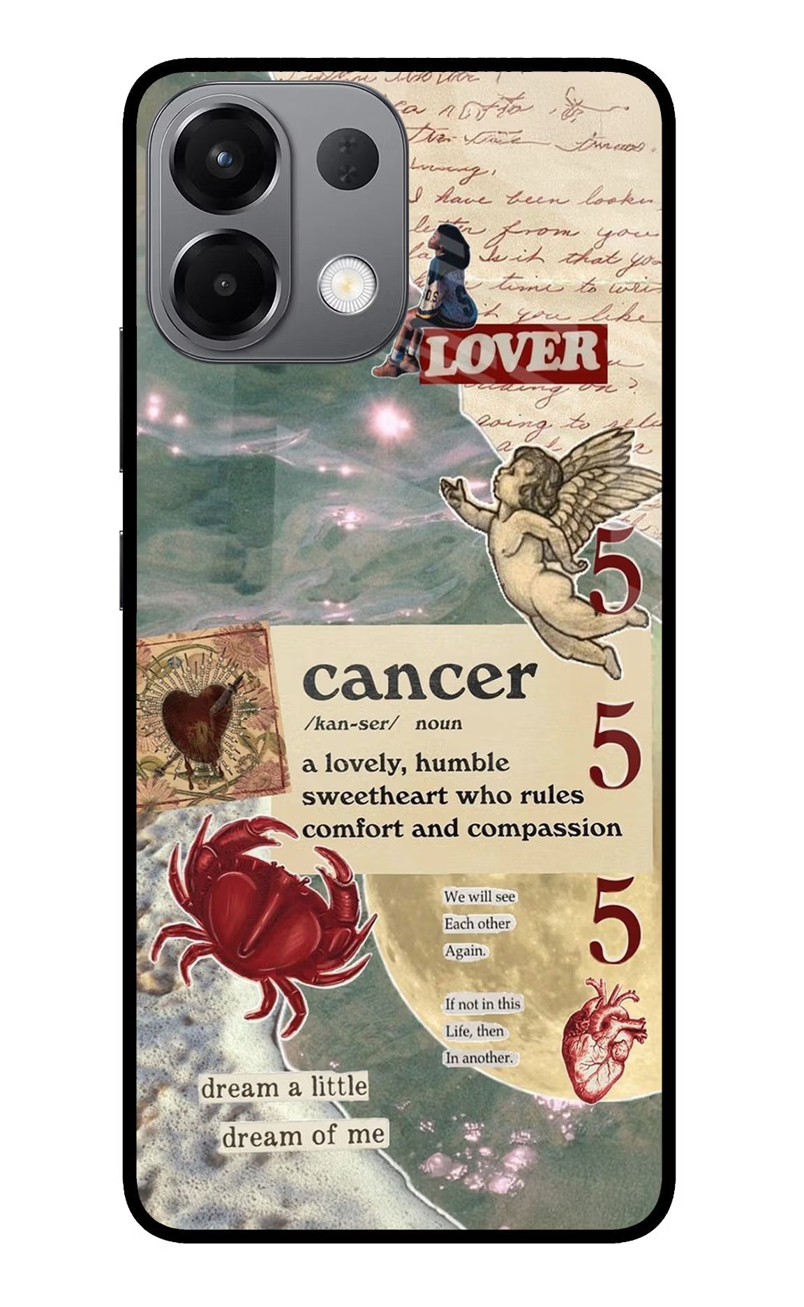 Cancer Zodiac Oppo K13 5G Glass Case