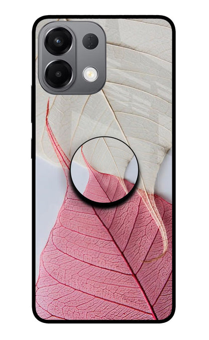 White Pink Leaf Oppo K13 5G Pop Case