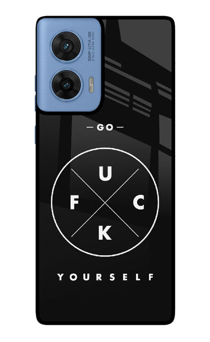 Go Fuck Yourself Moto G96 5G Back Cover