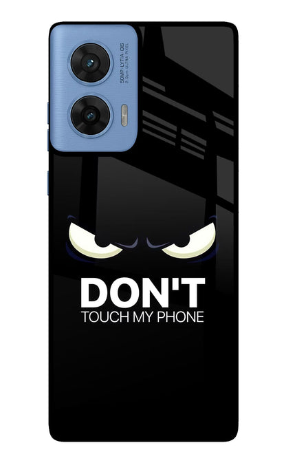 Don'T Touch My Phone Moto G96 5G Back Cover