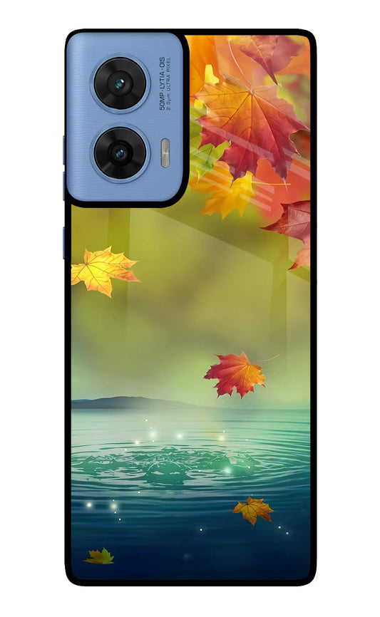 Flowers Moto G96 5G Glass Case