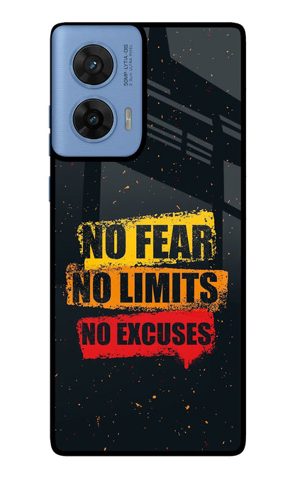 No Fear No Limits No Excuse Moto G96 5G Back Cover