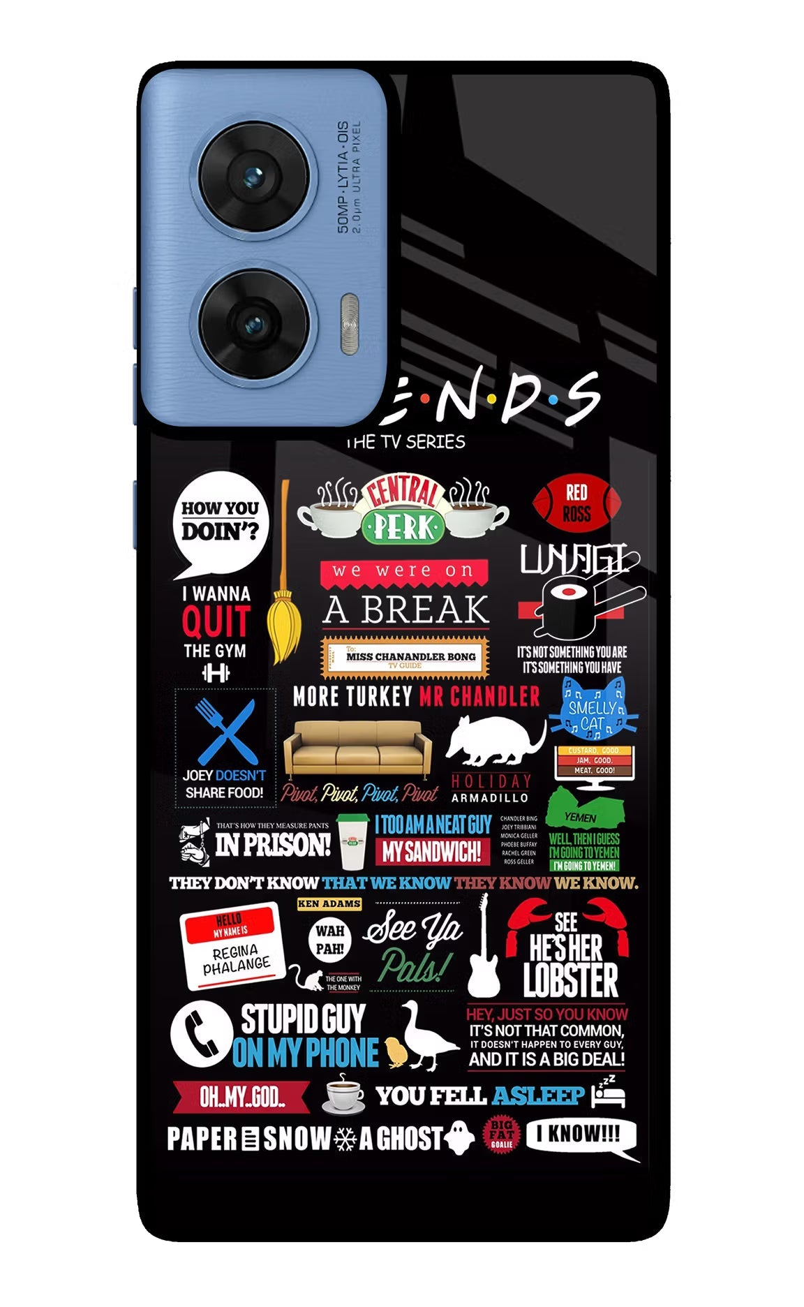 FRIENDS Moto G96 5G Back Cover