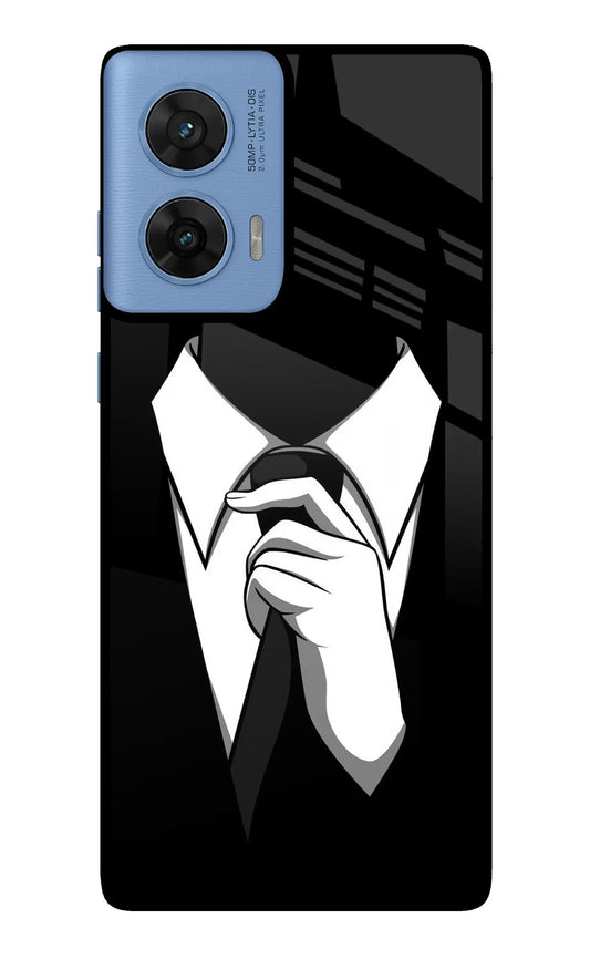 Black Tie Moto G96 5G Glass Case