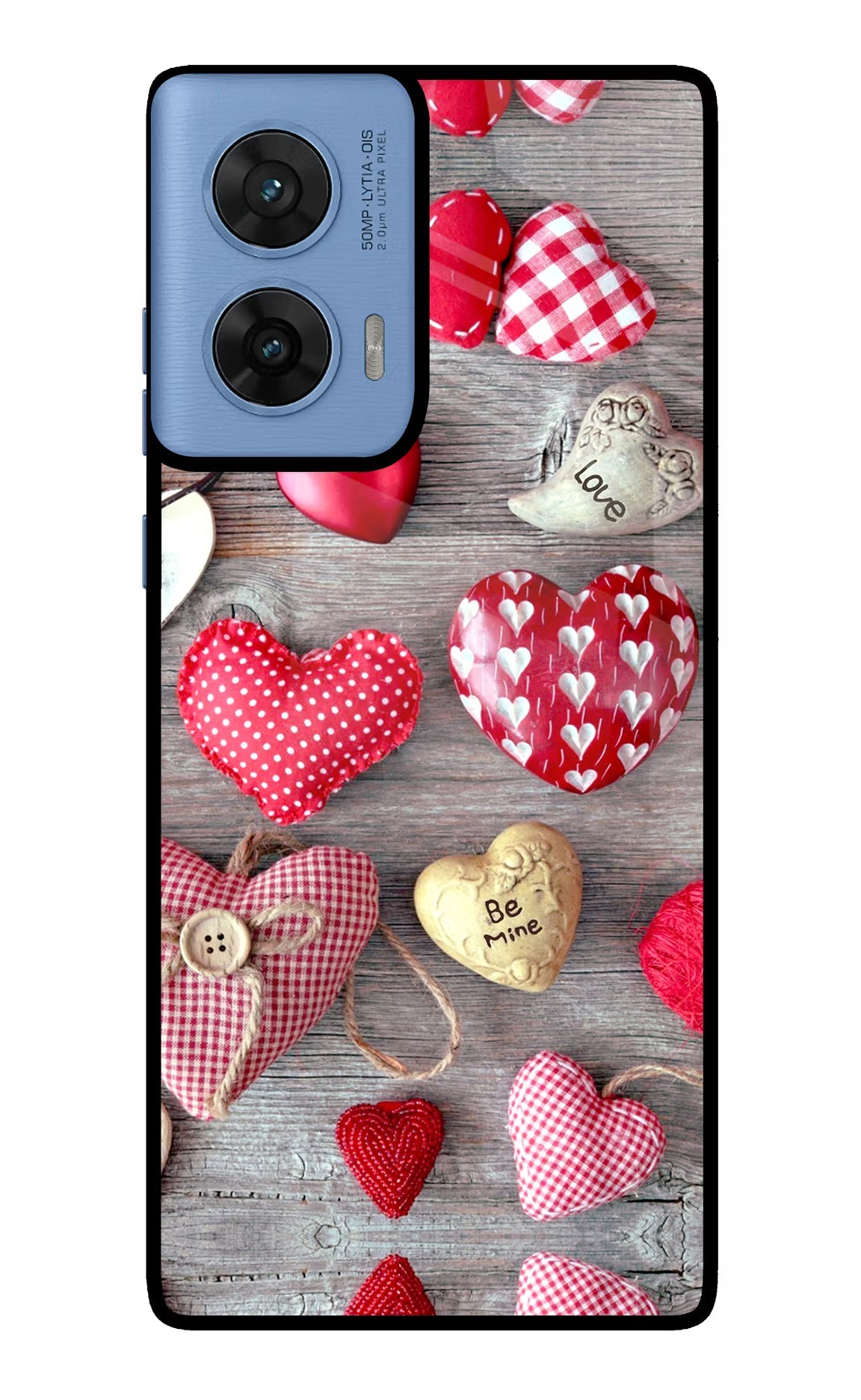 Love Wallpaper Moto G96 5G Back Cover