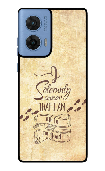 I Solemnly swear that i up to no good Moto G96 5G Back Cover