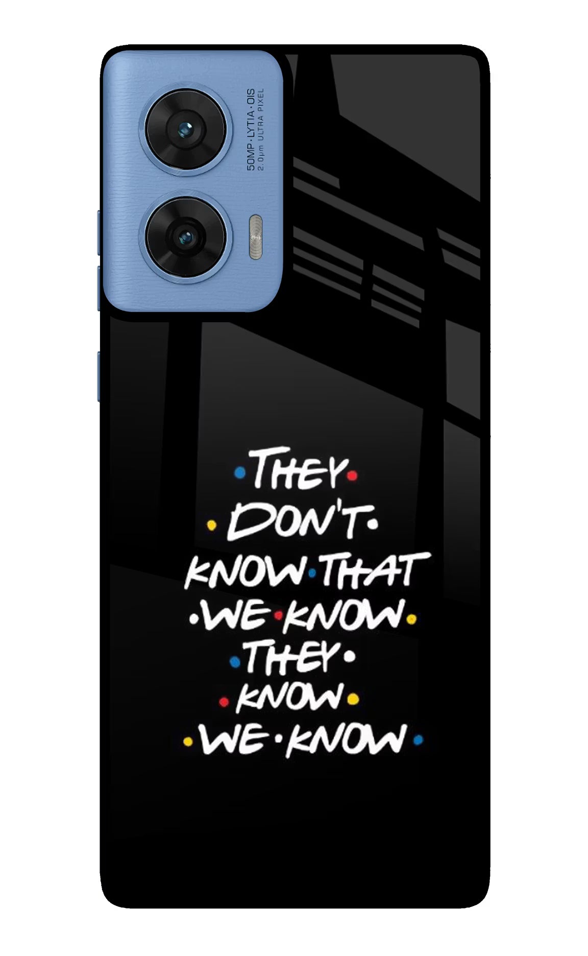 FRIENDS Dialogue Moto G96 5G Back Cover