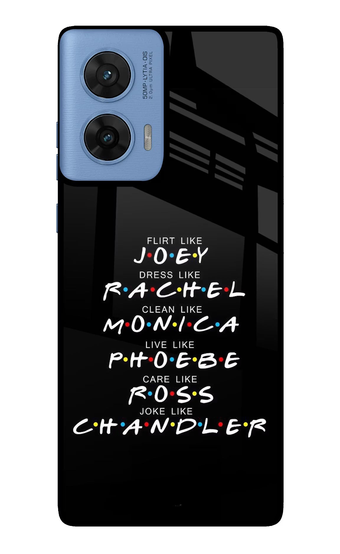FRIENDS Character Moto G96 5G Glass Case