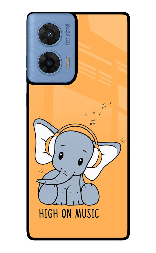 High On Music Moto G96 5G Back Cover