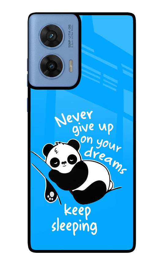 Keep Sleeping Moto G96 5G Back Cover