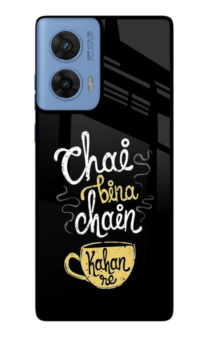 Chai Bina Chain Kaha Re Moto G96 5G Back Cover