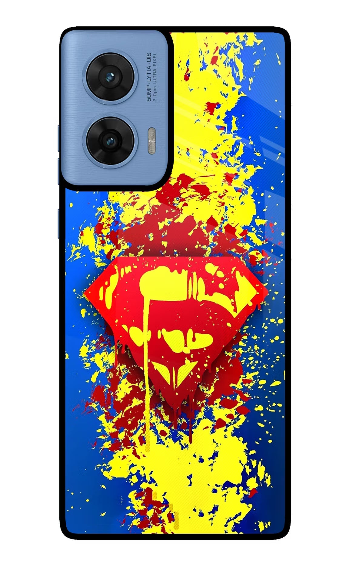 Superman logo Moto G96 5G Glass Case