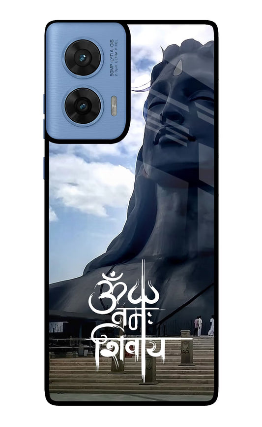 Om Namah Shivay Moto G96 5G Glass Case