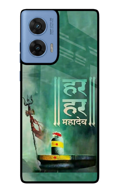 Har Har Mahadev Shivling Moto G96 5G Back Cover