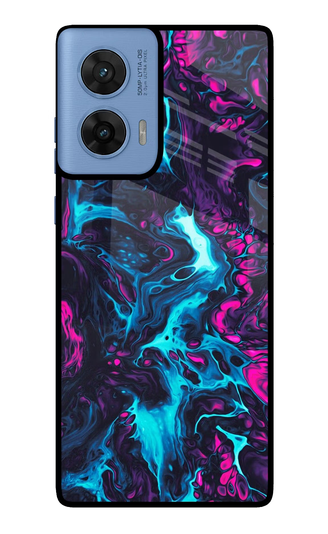 Abstract Moto G96 5G Glass Case