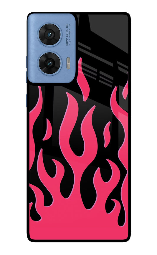 Fire Flames Moto G96 5G Back Cover