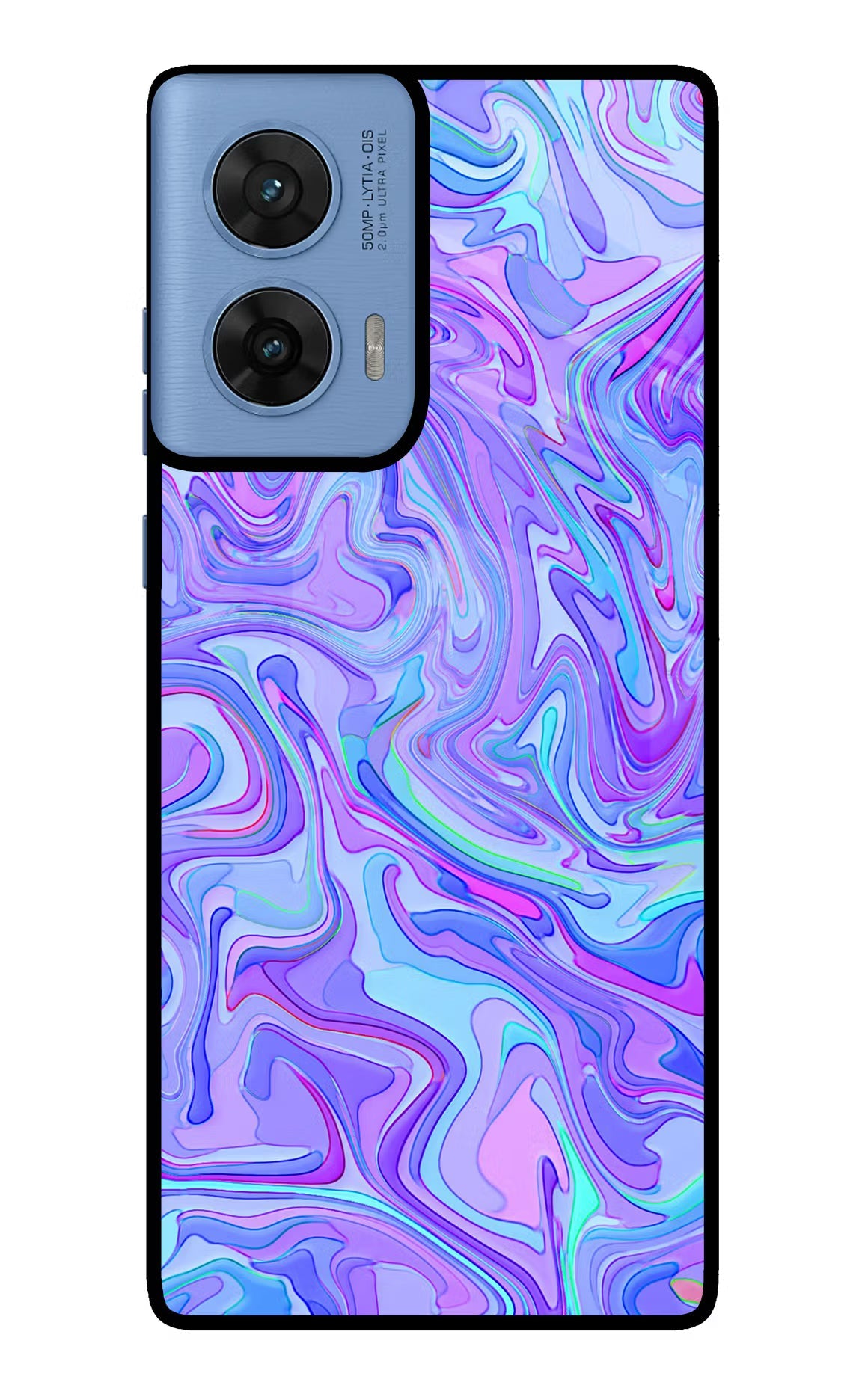 Glitter Moto G96 5G Glass Case