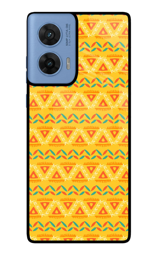 Tribal Pattern Moto G96 5G Glass Case