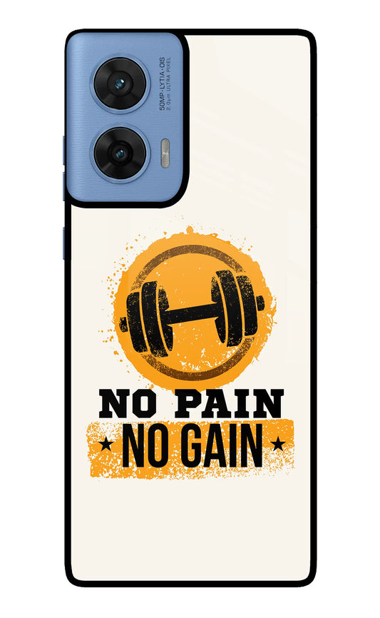 No Pain No Gain Moto G96 5G Back Cover