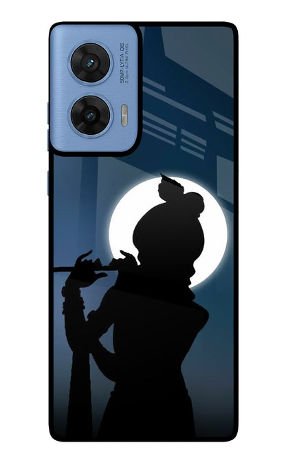 Shri Krishna Silhouette Moto G96 5G Back Cover