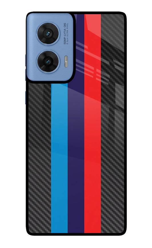 BMW Stripes Pattern Moto G96 5G Back Cover