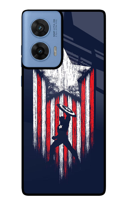 Captain America Marvel Art Moto G96 5G Back Cover