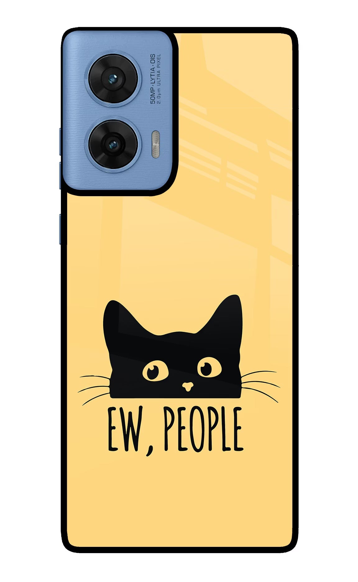 Ew People Catitude Moto G96 5G Glass Case